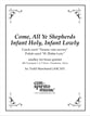 Come, All Ye Shepherds; Infant Holy, Infant Lowly Brass Quintet P.O.D. cover